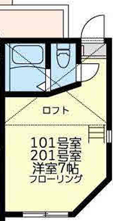 相鉄本線 星川駅 徒歩11分 2階建 築1年の間取り写真