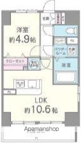 地下鉄千日前線 野田阪神駅 徒歩4分 10階建 築17年の間取り写真