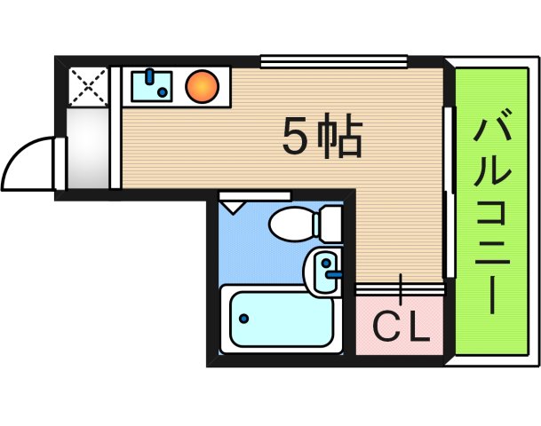 ヴィラージュ花園の間取り写真