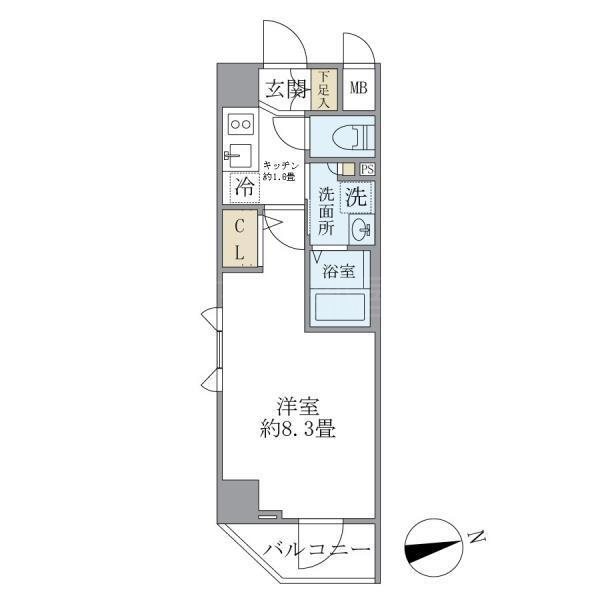 プルミエ秋葉原イーストの間取り写真