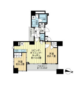 リビオ東京の間取り写真