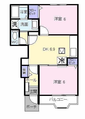 ロックアンドヴィレッジ Twoの間取り写真