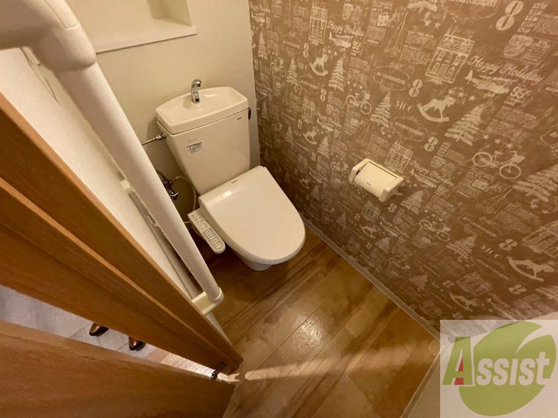 トイレ　トイレです。ウォシュレット付を探している方、おすすめです！