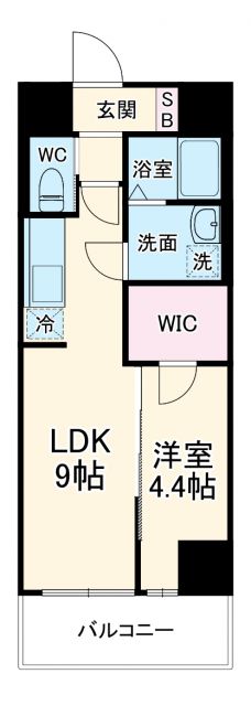 S-RESIDENCE豊田山之手alterの間取り写真