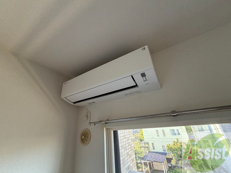 その他設備　エアコンがありますので夏でも快適に過ごせます！