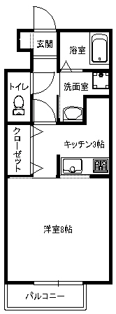 ウィル桜井の間取り