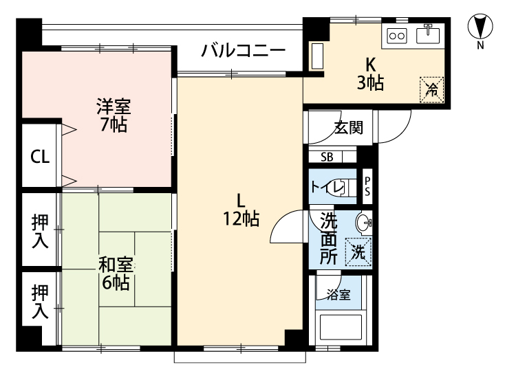 【ＳＤマンションの間取り】