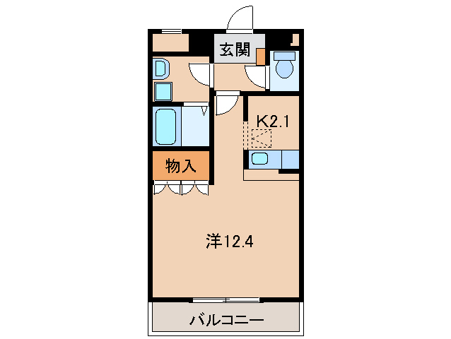 ヴェニール紀ノ川の間取り