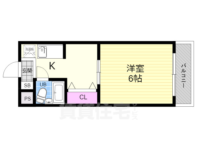 神泉苑マンションの間取り