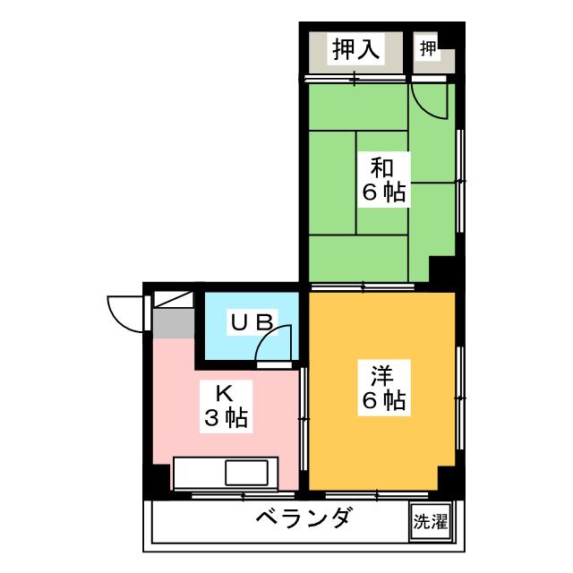 コーポベルウッドの間取り