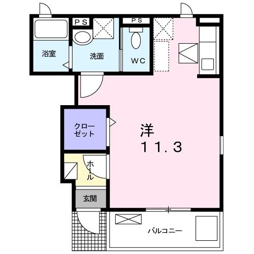 Ｓ・Ｋ・Ｙ南小泉の間取り