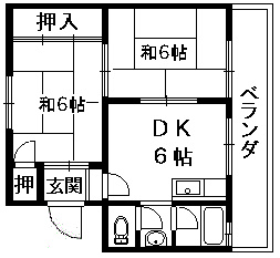 NHマンションの間取り