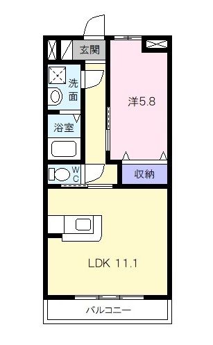 シャンティークの間取り