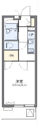 レオパレスセディチの間取り