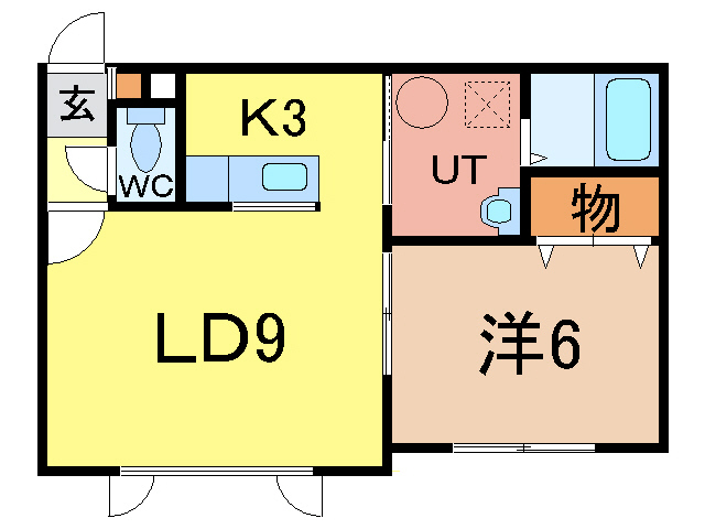 Ｃｕｏｒｅの間取り