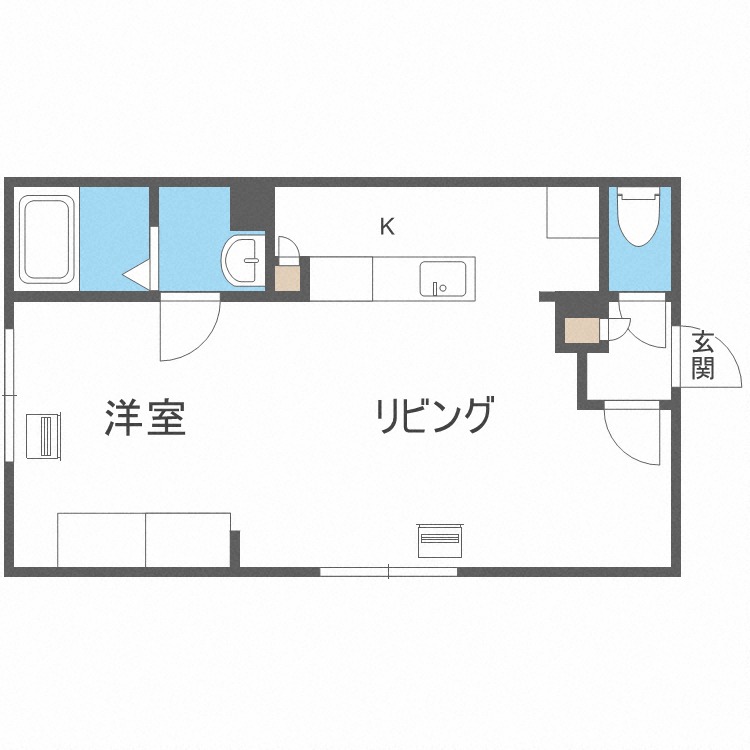 Ｍ－ＳＴＡＧＥ北９条の間取り