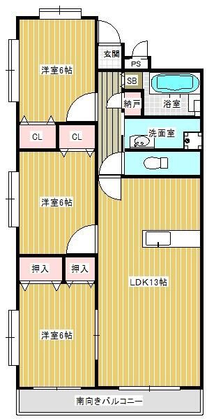 カーサ・デラ・フォレスタ柳町の間取り