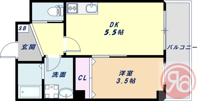 テラ我孫子前の間取り