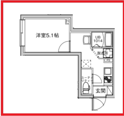 【メゾンドシャルム三ノ輪の間取り】