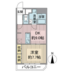 セントアロマの間取り