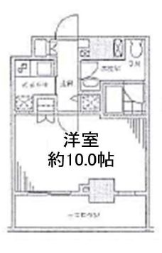 カスタリア門前仲町IIの間取り