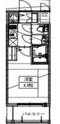 エスリードレジデンス神戸三宮の間取り