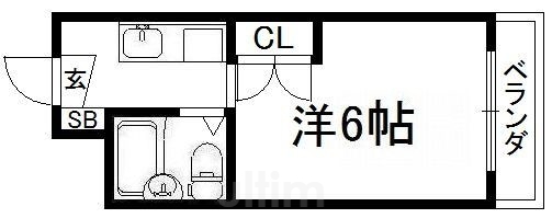 グラフィーネ向島の間取り