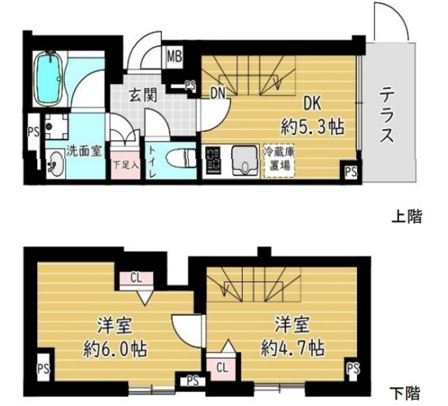 トラストバリュー蔵前の間取り