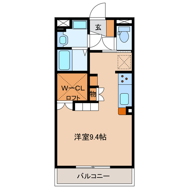 ラグナ幸町の間取り