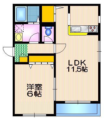 杉並区永福のマンションの間取り