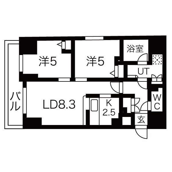 プレール・ドゥーク南千住の間取り