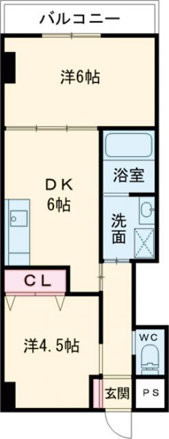 Ｇｒｕｓ活水通りの間取り