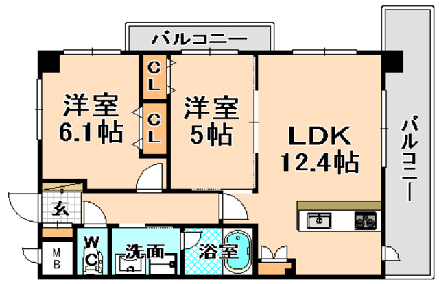 ピュールラルゴの間取り