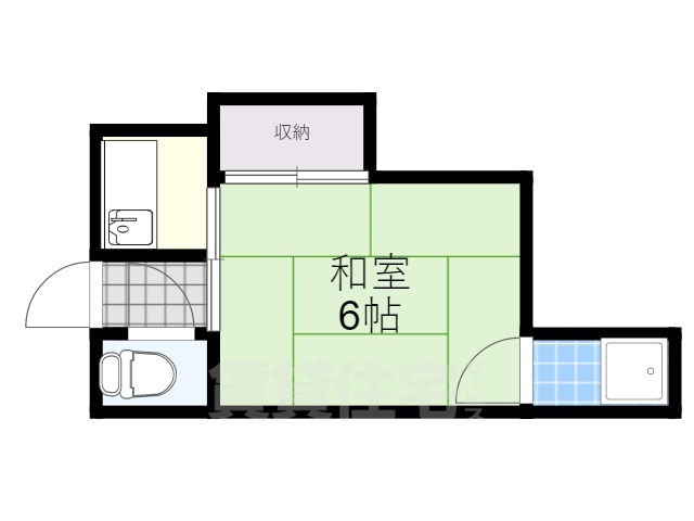 穂積荘の間取り