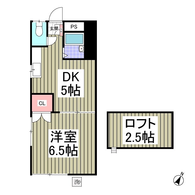 リブレス草加VIの間取り