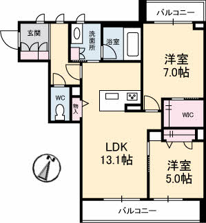 Lafiteの間取り