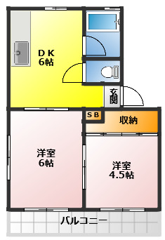 エクセルみずほ台の間取り