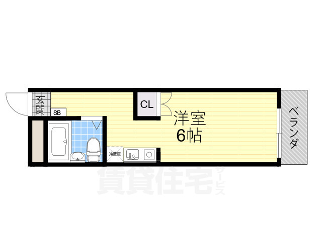 パル下新庄の間取り