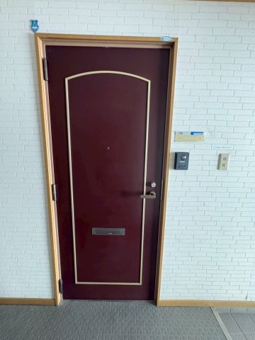 玄関　明るい玄関です