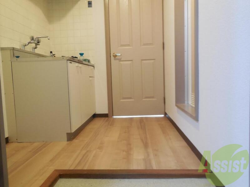 玄関　いたってふつうの玄関です