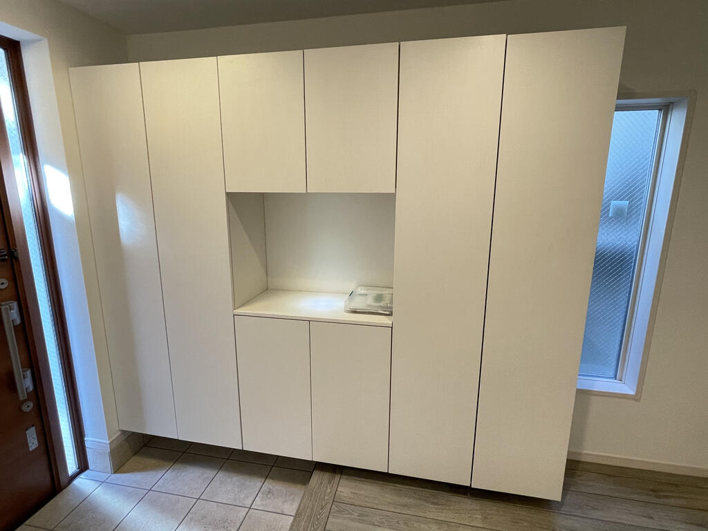 玄関　収納も大容量