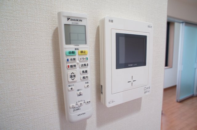 セキュリティ　TVモニターホン付きです