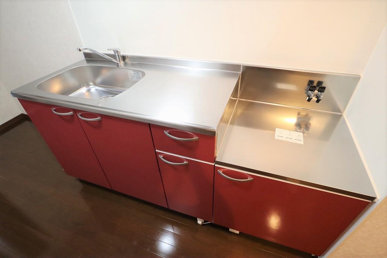 その他　お好みのガスコンロを設置可能です。