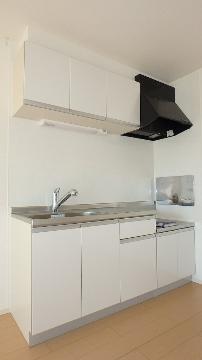 キッチン　2口（グリル付)ガスコンロが置ける流し台♪（イメージ）