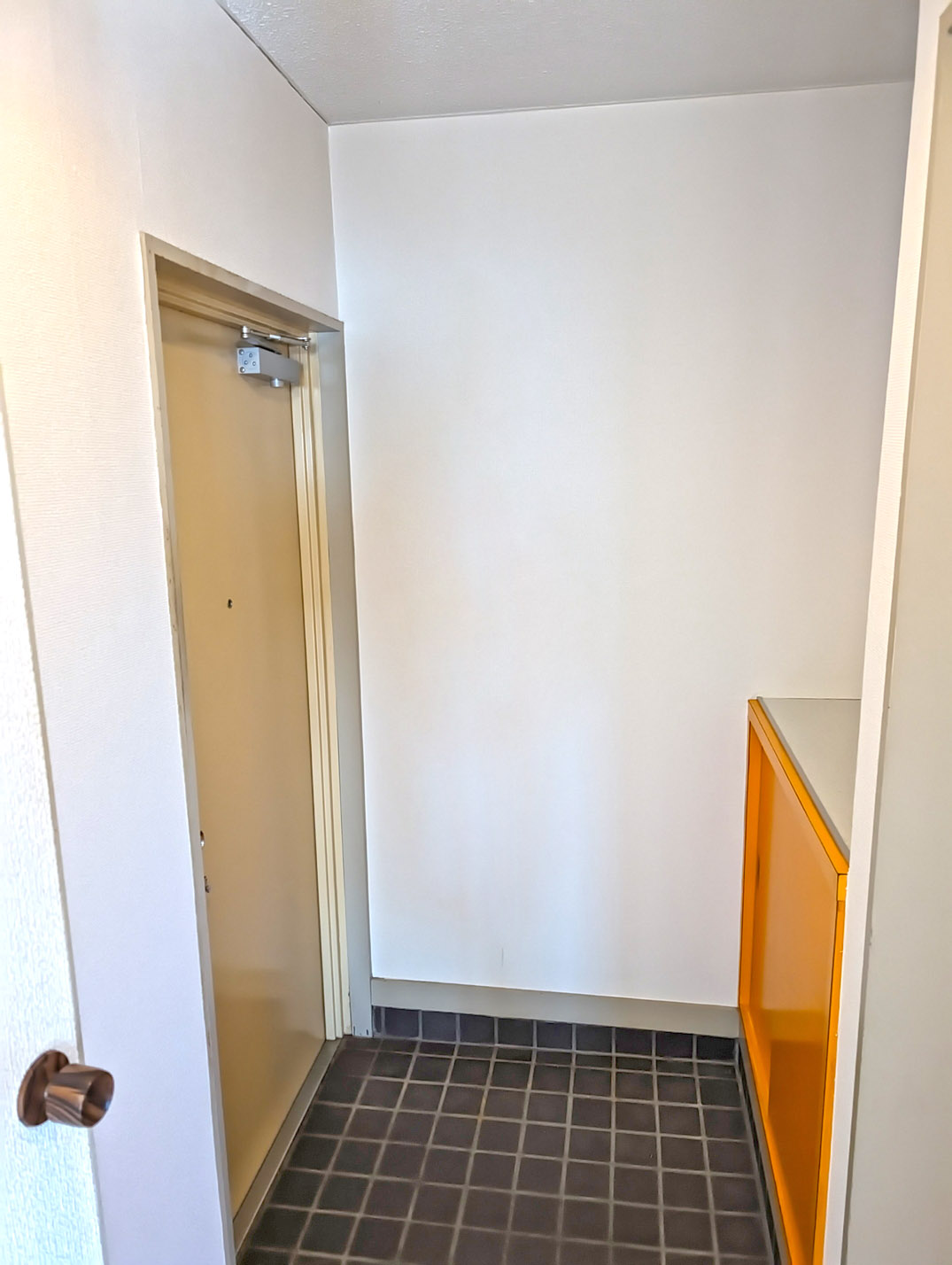 玄関　玄関　シューズボックス付き