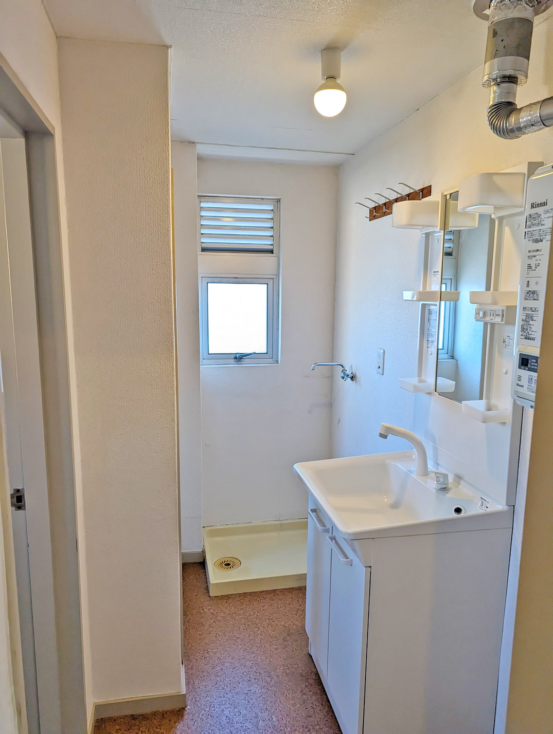 洗面設備　洗面室　室内洗濯機置場