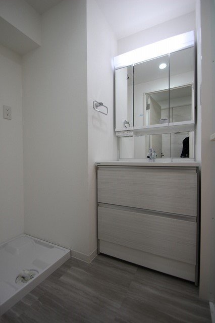 洗面設備　同物件、別号室のものです。