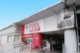 スーパー　フィール栄生店（スーパー）まで263m