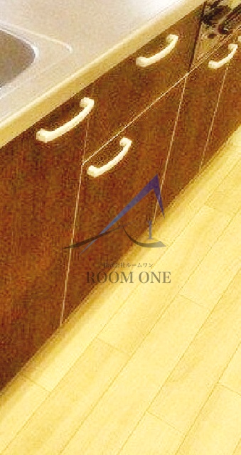 収納　キッチン下部収納です。