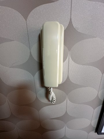 セキュリティ　インターホンです